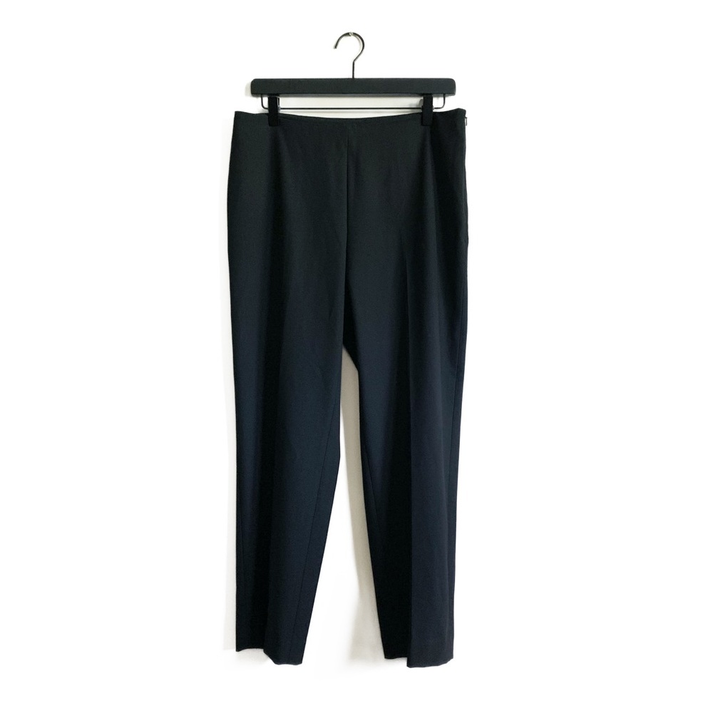 Talbots Classic Side Zip Dress Pants Black Career Pants Womens Size 10 Petite